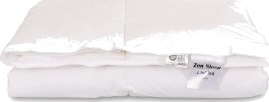 Nature By Borg Dobbelt sengetøy av bambus - 240x220 cm - 100 % naturlig bambus -  - Sort satengvevd king size dynetrekk