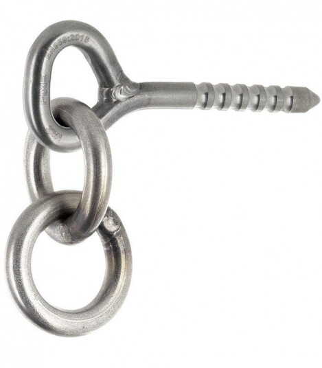 Fixe C belay station glue in w. double Fixe C belay station glue in w. double