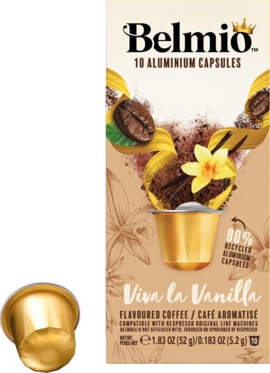 Belmio Viva La Vanilla kaffekapsler for Nespresso 10 pakning