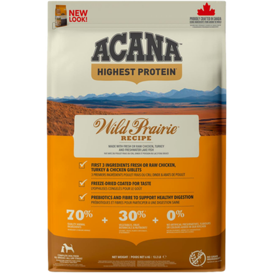 Dog Regionals Wild Prairie 2 kg Hund Hundefôr & Hundemat Tørrfôr For Hund Acana