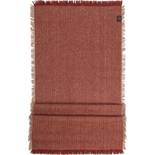 Lama Halvor Bakke Bordløper Resirkluert Ull Rust 50x140cm