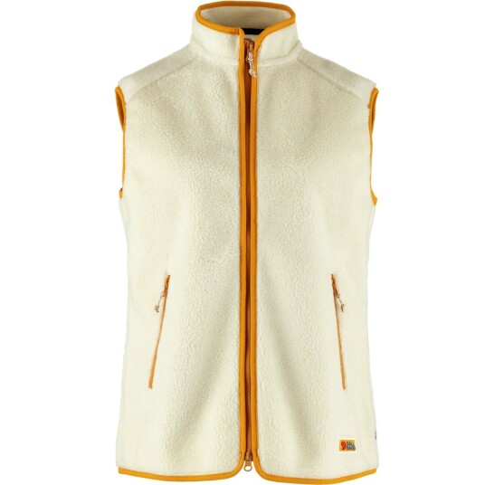 Fjellreven Vardag Pile Fleece Vest W Chalk White S Fjellreven Vardag Pile Fleece Vest W Chalk White S