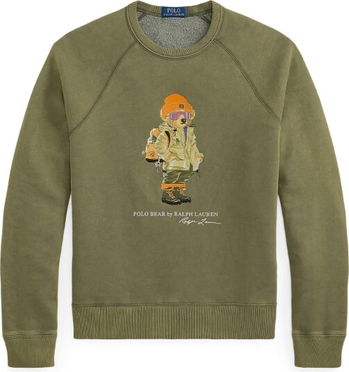 Polo Ralph Lauren Polo Bear Fleece Sweatshirt CRUISE OLIVE XXL
