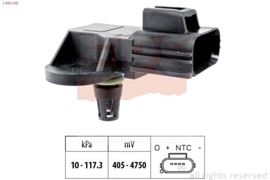 EPS 1.993.100 Lufttrykksensor, høydetilpasning