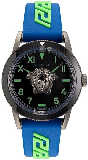 Versace Herreklokke VE2V00722 V Palazzo Sort/Plast Ø43 mm Versace Herreklokke VE2V00722 V Palazzo Sort/Plast Ø43 mm