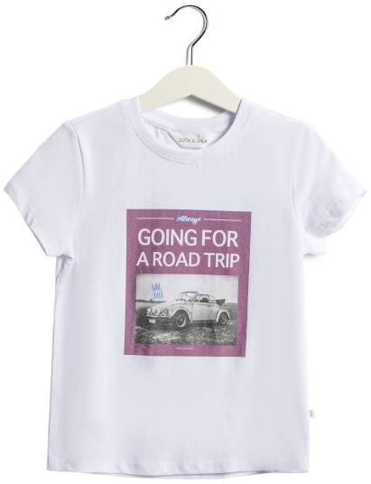 Luca &  Lola Capitolo T-Skjorte White 122-128
