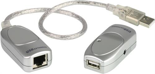 Aten UCE60 USB-forlenger over Ethernet 60m Hvit Aten UCE60 USB-forlenger over Ethernet 60m Hvit