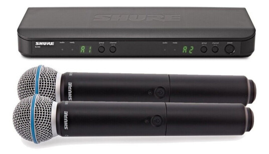 Shure BLX288/B58-T11 Dual Handheld Wireless Microphone System Shure BLX288/B58-T11 Dual Handheld Wireless Microphone System