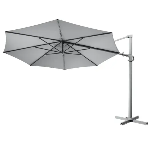 Brafab Vinovo hengende parasoll Ø350 cm Anthracite/Grey Brafab Vinovo hengende parasoll Ø350 cm Anthracite/Grey
