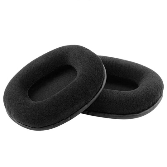 INF Erstatningsøreputer for Audio Technica ATH M50 M50S M50X M30 M40ATH SX1 Sort