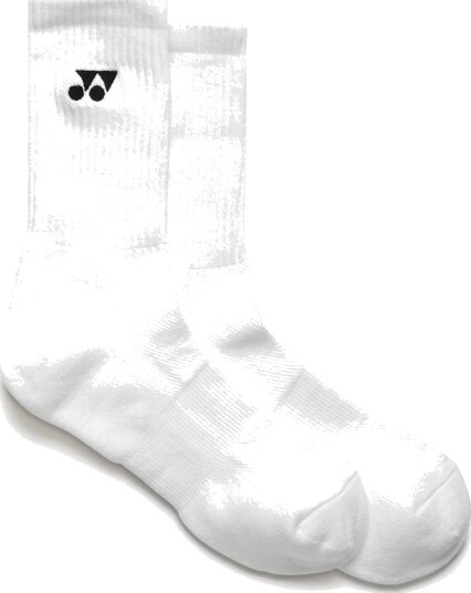 Yonex Sport Crew Socks (3 Pairs) Sokker White M