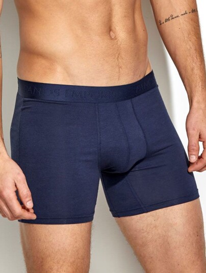 Panos Emporio Bamboo Boxer , 3pk , Navy-L L Panos Emporio Bamboo Boxer , 3pk , Navy-L L