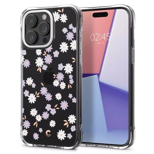 Cyrill iPhone 15 Pro Cyrill Cecile Plast Deksel m. Stropp - Dream Daisy