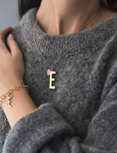 Design Letters Archetypes 30 Mm, Gold, A-Z - Gold - ONE SIZE
