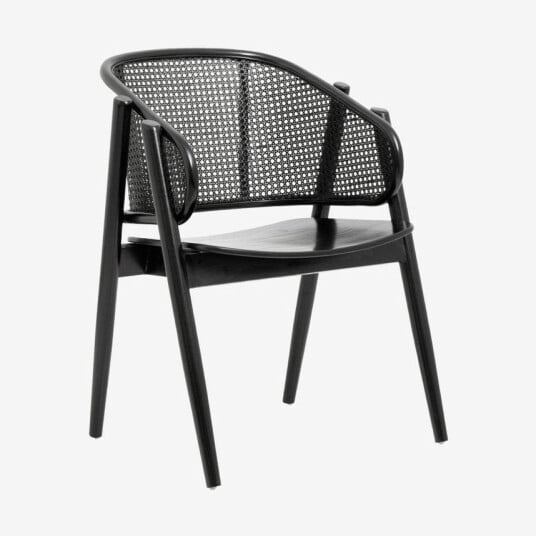 Nordal Wicky Spisestol - Sort Unoliving