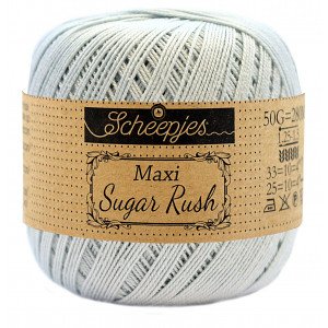 Scheepjes Maxi Sugar Rush Garn Unicolor 509 Baby Blå