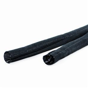 VALUE fabric hose SNAP for cable bundling schwarz 2,5 m
