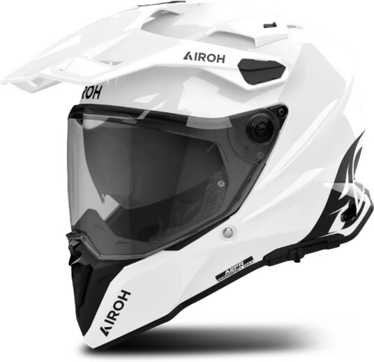 Airoh Helhjelm Commander 2 Color Hvit Blank Airoh Helhjelm Commander 2 Color Hvit Blank