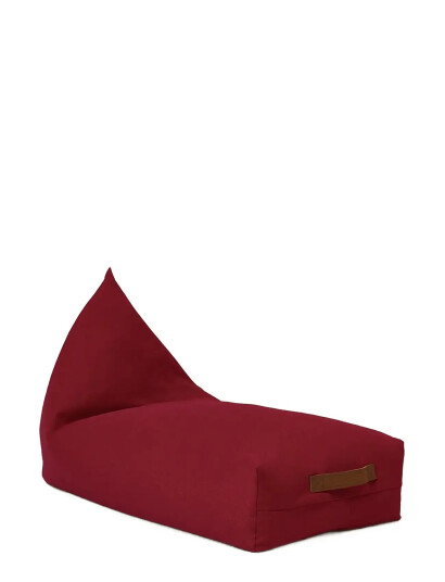 NOBODINOZ Long Beanbag - Kid Size - Oasis - Burgundy - ONE SIZE