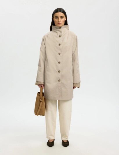 Selected Slfcilo Vinni Coat Beige 36