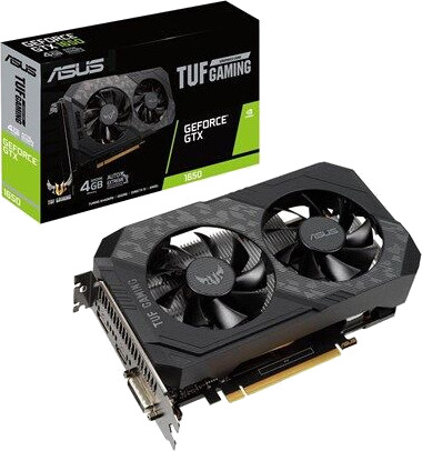ASUS GeForce GTX 1650 TUF 4GB GDDR6 - 4GB GDDR6 RAM - Grafikkort