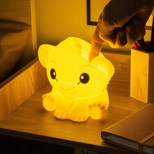 Paladone Simba SquishyGlo Silicone Light Rechargeable Paladone Simba SquishyGlo Silicone Light Rechargeable