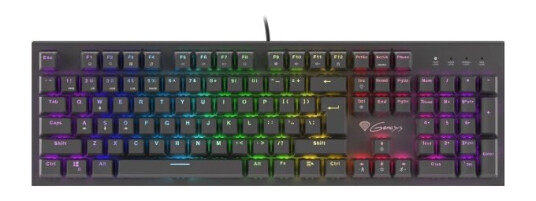 Genesis Keyboard Gaming Keyboard Genesis Thor 300 Rgb Fr Mechanical Backlight Red Switch