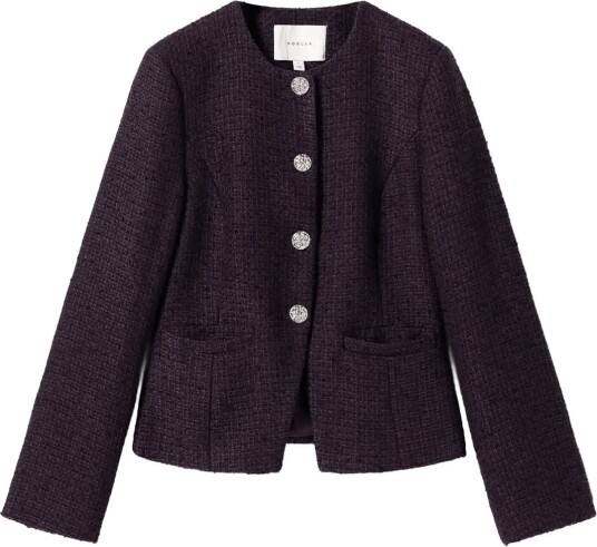 Noella N Kasaundra Ls Blazer Purple L