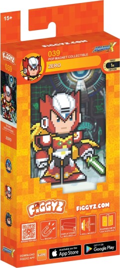 First 4 Figures Figgyz Mega Man Pop Magnet actionfigur Zero