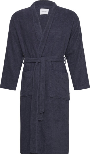 Jack & Jones Jacsolid Bathrobe - Navy - S/M
