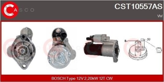 CASCO CST10557AS Starter CASCO CST10557AS Starter