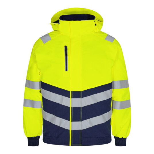 Engel Safety pilotjakke Hivis Gul/Blått blekk SEW-1248-930-38165 4XL