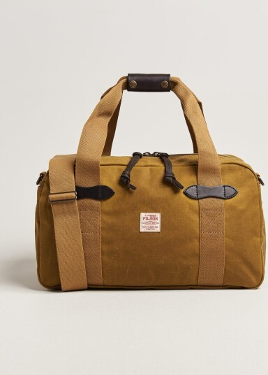 FilsonTin Cloth Small DuffleDark Tan FilsonTin Cloth Small DuffleDark Tan