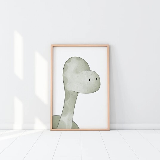 Plakat Brontosaurus