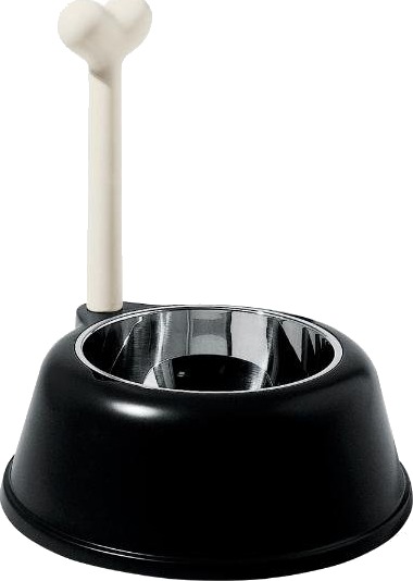 Alessi Lupita Hundeskål Svart
