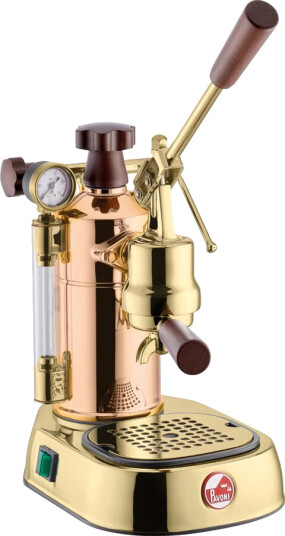 La Pavoni Professional Espressomaskin Kobber 0,8L med Dampfunksjon