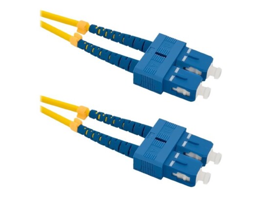 Qoltec - Koblingskabel - Sc/Upc-Enkeltmodus (Hann) Til Sc/Upc-Enkeltmodus (Hann) - 2 M - Fiberoptisk - Dupleks - 9 / 125 Micron - Halogenfri - Gul Qoltec - Koblingskabel - Sc/Upc-Enkeltmodus (Hann) Til Sc/Upc-Enkeltmodus (Hann) - 2 M - Fiberoptisk - Dupleks - 9 / 125 Micron - Halogenfri - Gul