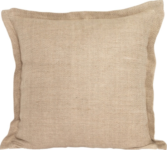 Lama putetrekk Herringbone lin 50x50 Beige Lama putetrekk Herringbone lin 50x50 Beige