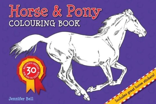 Horse and Pony Colouring Book av Jennifer Bell