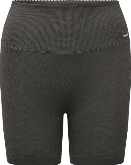 aim´n Ribbed Seamless Midi Biker Shorts   DARK IVY   XL
