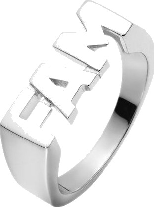 Maria Black Fam Ring Ring Sølv 48