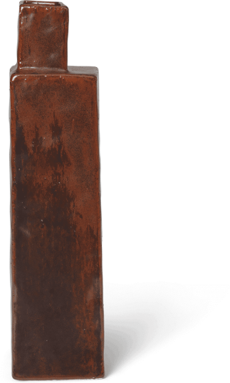Ferm Living Koa vase H40 Red brown