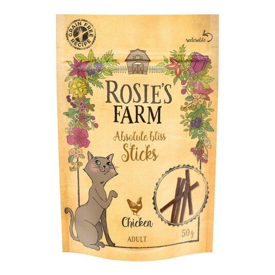 Rosie'S Farm Snack "Sticks" Kylling 3 X 50 G