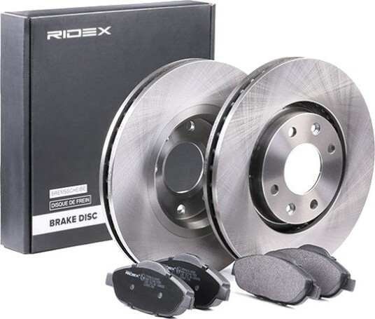 RIDEX 3405B0243 Bremseskiver og -klosser
