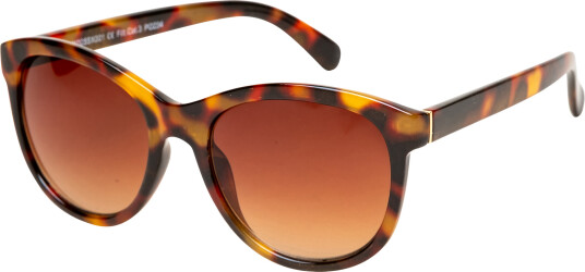 Waye solbrille 055 demibrun/gradert brun 1 stk