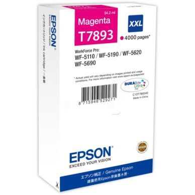 Epson Epson T7893 Blekkpatron magenta T7893 Epson Epson T7893 Blekkpatron magenta T7893