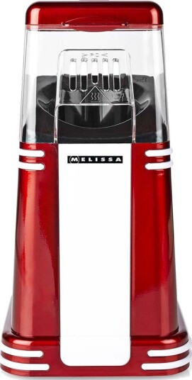 Melissa Popcornmaskin - 60g, 1200W - Rød/Hvit