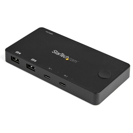 STARTECH 2 T USB C KVM SWITCH - HDMI 4K 60HZ W/ USB TYPE C CABLES     IN CPNT