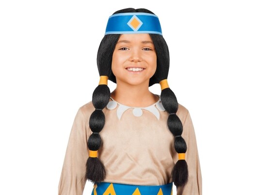 Yakari Rainbow Indianer Børne Paryk Yakari Rainbow Indianer Børne Paryk