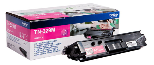 Brother TN329 M Toner - Original - Magenta 6000 sider